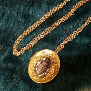 Tarina Tarantino Scarab Necklace